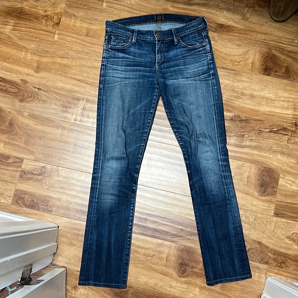 Citizens of Humanity Ava Low Rise Straight Leg Jeans